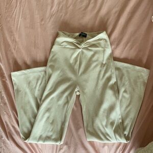 White Fox Boutique Cream Wide Leg Pants